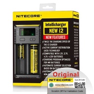 Oril Nitecore New i2 Intelli Universal Battery Charger Fast for AA AAA Li-ion 26650 18650 14500 Batt