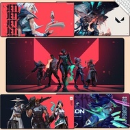 Gaming Mouse Pad Valorant the Game Extra-Large Thickened Computer Keyboard Desk 90*40/80*30/60*30/26