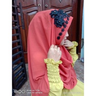 Sequin pashmina ceruty veil