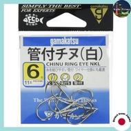 Gamakatsu White Circle Hook Size 6 for Fishing