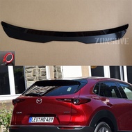 Use For Mazda CX-30 2020 2021 Year Roof Spoiler Carbon Fiber Look Accessories Body Kit Factory Style
