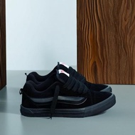 SEPATU VANS KNU SKOOL FULLBLACK HITAM POLOS SNEAKERS FOR MEN AND WOMEN WAFLE DT BNIB 100% PREMIUM SN