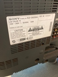 Sony LCD colour tv, KLV-26S200A