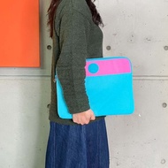 Solis馬卡龍系列13.3吋筆電保護套-粉藍標