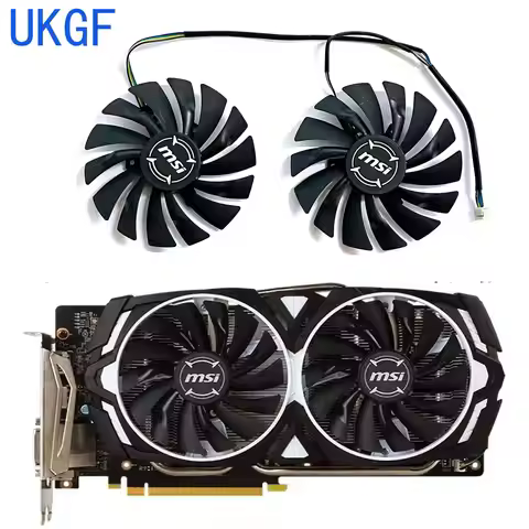 Brand new 95MM 4PIN PLD10010S12HH suitable for MSI Radeon R9 380 Armor 2X GTX 1060/1070/1080 TI RX 4