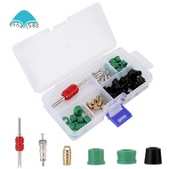 HVAC Hose Gasket,HVAC Hose Seals HVAC 71Pcs Air Condition Repair Kit Repair Tool 10Pcs Valve Cores 5