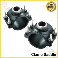 Klem Sadel HDPE 6" x 2" inch Clamp Saddle 160 mm x 2" HDPE
