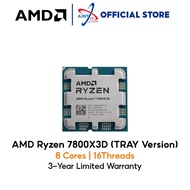 AMD Ryzen 7 7800X3D 4.2GHZ 8 Core 16 Thread AM5 Processor ( Tray Version )