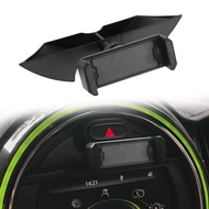 Artudatech For MINI Cooper Accessories F54 F55 F56 F57 F60 Black Car Phone Holder Dashboard Slot Mou