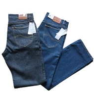 กางเกงยีนส์ขายาว lee  ทรง กระบอกใหญ่ เอวกลาง NEW CHICAGO  เนื้อผ้า 100% cotton  ผ้าไม่ยืด