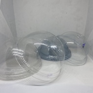 TUTUP GELAS PLASTIK CUP CEMBUNG Bening Jus Sablon Kopi Minuman Boba
