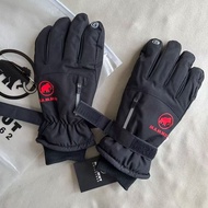 【全新】Mammut 白色滑雪手套