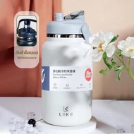 4600ml กระบอกน้ำเก็บอุณหภูมิ 4.6L ขวดน้ำสแตนเลส กระบอกน้ำ กระบอกน้ำเก็บความเย็น แก้วน้ำ ถ้วยน้ำความจ