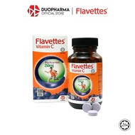 FLAVETTES VITAMIN C BLACKCURRANT 250MG (100'S)