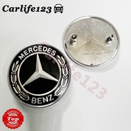 Mercedes Benz Engine Hood Emblem CLA260 E63 New C-class B-class CLS A45 Front Bumper Badge