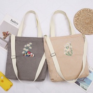 [ READY STOCK ] Women Tote & Shoulder Bag College / School Student Casual Fashion Zipper Bag College