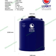 Toren Air 5000 Liter Lucky Lab500 Antibakteri #Gratisongkir