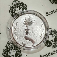 2018 Fiji 1 oz Silver Mermaid Rising BU
