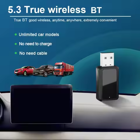 FM02 Car FM Transmitter Receiver Handsfree Call USB Wireless Receiver Transmitter Dongle Bluetooth-C