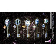 Lucy Japanese Anime Fairy Tail 1120 Black Silver Keychain Model