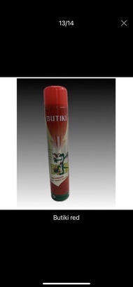 Mosquito spray butiki red