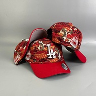 LA RED CAP AFRAME SNAPBACK ADJUSTABLE