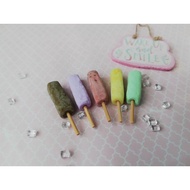 5pcs Handmade Miniature Potong Ice cream