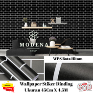 wallpaper promo murah | wallpaper dinding kamar | wallpaper kamar aesthetic | wallpaper bata hitam | wallpaper dinding kamar tidur 3d cowok keren