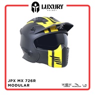 Helm Modular JPX MX 726R Motif MX04 Marz
