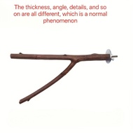 Bird Perch Stand Parrot Stand Claw-grinding Perch for Chewing Birdcage Supplies Bird Perch Stand Eac