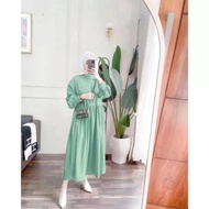 GAMIS MIDI IBU PUTIH/GAMIS KONDANGAN/MIDI REMAJA TERPAPORIT UKURAN S M L XL
