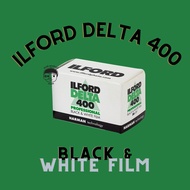 Roll Film Ilford Delta 400 Professional Black & White Film 35mm, 36exp ISO 400 BW Film