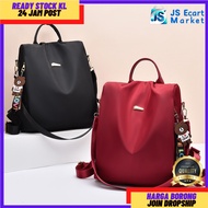JS - Fashion Backpack Women Romance bag School Bag Cute Beg Tangan Wanita Murah Branded Beg Sidang B