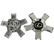 Logo chụp mâm ốp lazang bánh xe ô tô Lexus LX570 đời 2015-2020 mã hàng TY-570 Chất liệu nhựa ABS cao