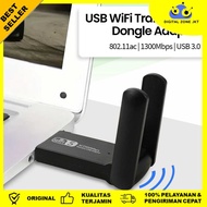 USB WiFi Transmitter Dongle Adapter 802.11ac 1300Mbps - AC1300