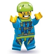 LEGO 71001 Minifigures Series 10 no 6 #06 Skydiver 人仔 (已開袋確認)