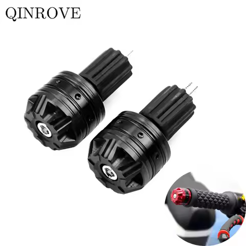 7/8'' 22MM Motorcycle CNC Aluminum Handlebar End Plugs 6 Color Universal For Kawasaki Versys 650 Z90