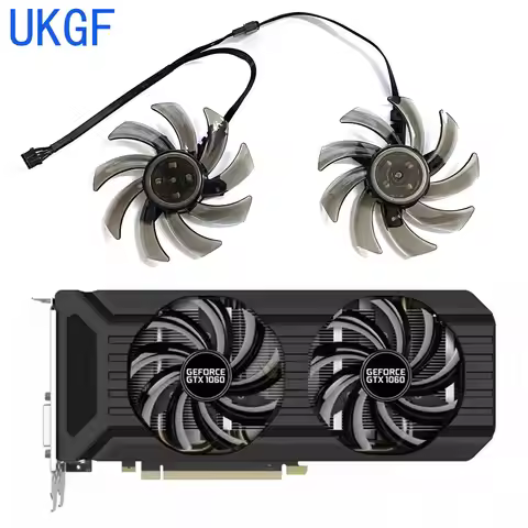 2Pcs/Set 87mm(90mm) GA91S2U,GPU Video Card Fan,For Palit GeForce CMP 30HX 6G Fan,GTX 1080 1070 Ti 10