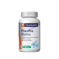VITAHEALTH Pre + Pro Biotics Capsules 30s