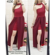 4130 3-color knitted dress