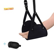 Ergonomic Foot Rest, Travel Footrest Airplane Leg Rest Flight Foot Hammock Carry-On Under Desk Acces