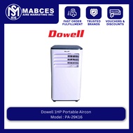 Dowell 1HP Portable Aircon  Model : PA-29K16