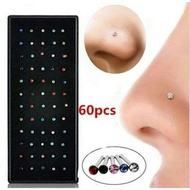 Nose stud 2mm stainless steel 316 L