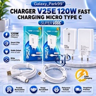 Vivo V25E 120w Fast Charger Micro Type C | Vivo 120watt charger [GLX]