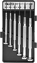 E-Value ED-20 Precision Screwdriver Set, Set of 6, -1.2, -1.6, +00, +1mm