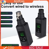 XLR Microphone Transmitter Receiver for Dynamic and Condenser Microphones