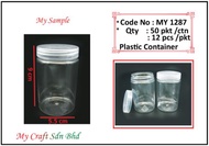 Doorgift bekas plastik 9x5.5 cm gula2 jajan candy coklat MY1287 door gift door gifts 1pc