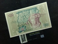 Uang kuno 1000 Budaya 1952 last stok