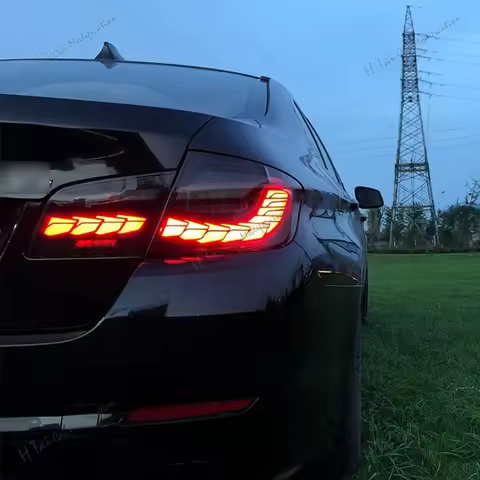 Pair LED Tail Lights For BMW 5 Series F10 F18 M5 520i 530i 535i 540i 528i xDrive 2011-2019 Rear Lamp