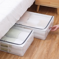 Inaso Storage Box Kotak Penyimpanan Di Bawah Tempat Tidur Transparan Berbahan Kain Dapat Dilipat Unt